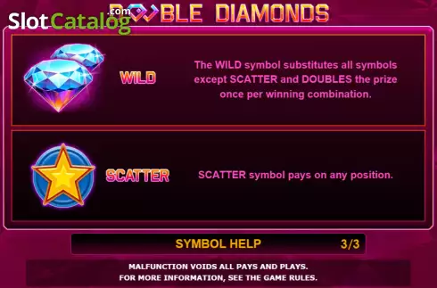 Οθόνη7. Double Diamonds Κουλοχέρης