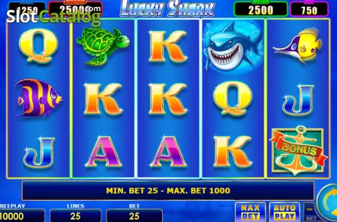 Οθόνη2. Lucky Shark Κουλοχέρης
