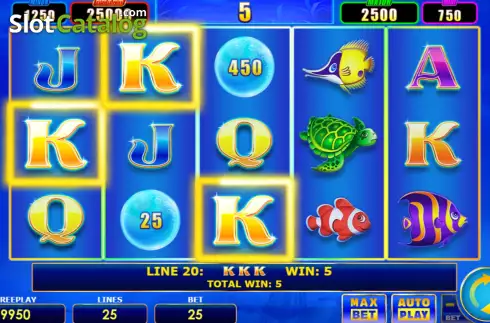 Οθόνη3. Lucky Shark Κουλοχέρης