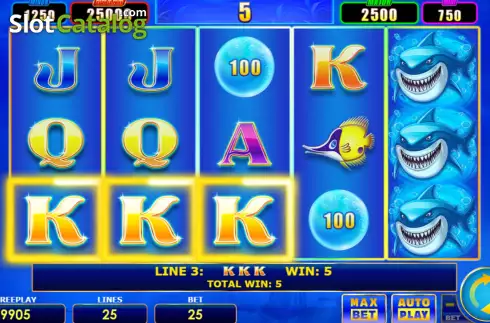 Οθόνη4. Lucky Shark Κουλοχέρης