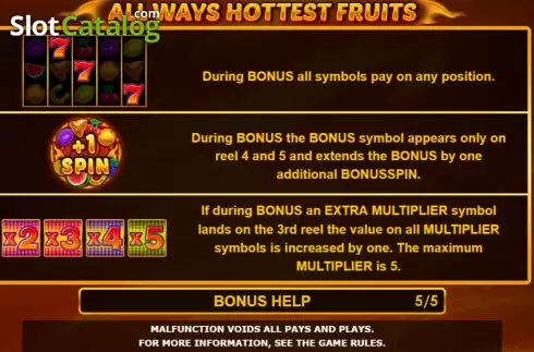 Οθόνη9. All Ways Hottest Fruits Κουλοχέρης