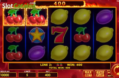 Οθόνη4. Hot Seven Deluxe Κουλοχέρης