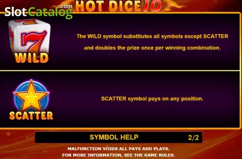 Οθόνη8. Hot Dice 10 (Amatic Industries) Κουλοχέρης
