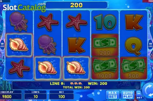 Οθόνη4. Cash & Crab (Amatic Industries) Κουλοχέρης