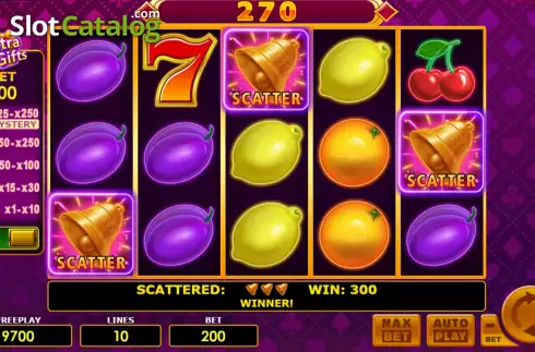 Οθόνη5. Lucky Joker 10 Extra Gifts Κουλοχέρης 