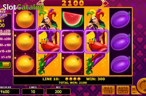 Οθόνη6. Lucky Joker 10 Extra Gifts Κουλοχέρης 