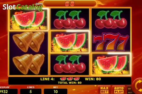 Οθόνη4. Hot Fruits 5 (Amatic Industries) Κουλοχέρης