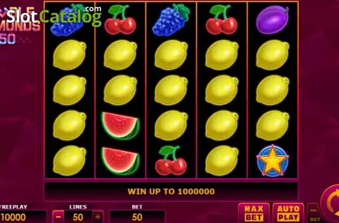 Οθόνη2. Double Diamonds 50 Κουλοχέρης