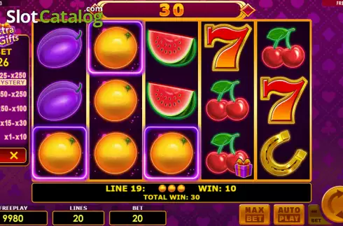 Οθόνη3. Lucky Joker 20 Extra Gifts Κουλοχέρης