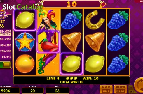 Οθόνη4. Lucky Joker 20 Extra Gifts Κουλοχέρης