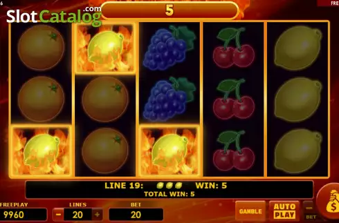 Οθόνη3. Hot Fruits Wheel (Amatic Industries) Κουλοχέρης