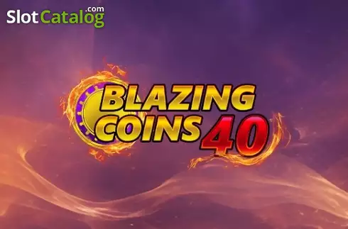 Blazing Coins 40 Λογότυπο Blazing Coins 40 Λογότυπο