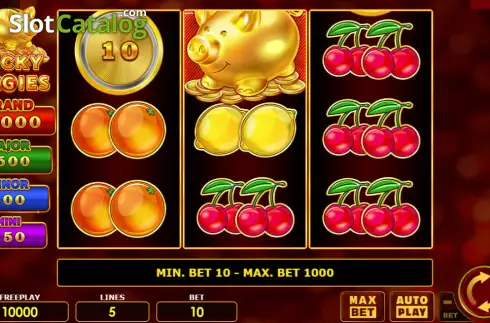 Οθόνη2. Lucky Piggies Κουλοχέρης