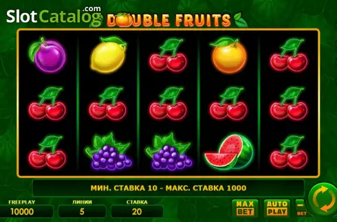 Οθόνη2. Double Fruits (Amatic Industries) Κουλοχέρης