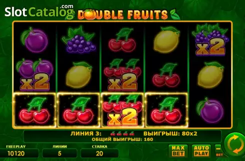 Οθόνη3. Double Fruits (Amatic Industries) Κουλοχέρης
