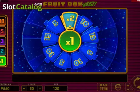 Οθόνη7. Fruit Box Boost! Κουλοχέρης