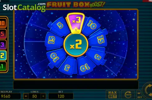 Οθόνη9. Fruit Box Boost! Κουλοχέρης