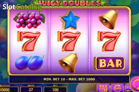 Οθόνη2. Juicy Doubles Κουλοχέρης