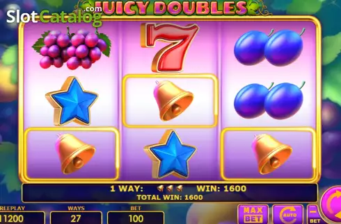 Οθόνη3. Juicy Doubles Κουλοχέρης