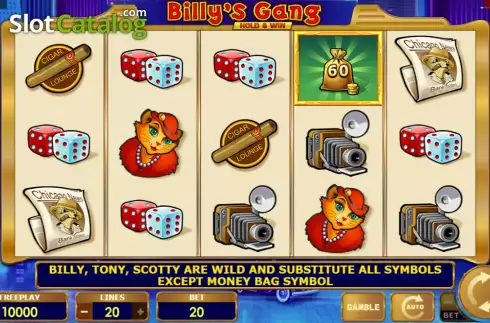Οθόνη2. Billy's Gang Κουλοχέρης