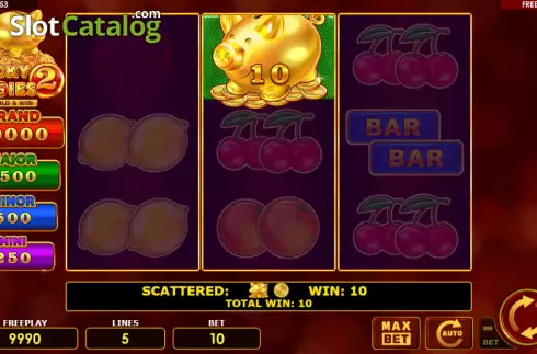 Οθόνη3. Lucky Piggies 2 Hold & Win Κουλοχέρης