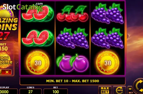 Οθόνη2. Blazing Coins 27 Κουλοχέρης