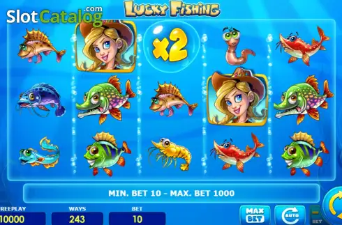 Οθόνη2. Lucky Fishing (Amatic Industries) Κουλοχέρης
