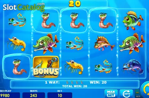 Οθόνη3. Lucky Fishing (Amatic Industries) Κουλοχέρης