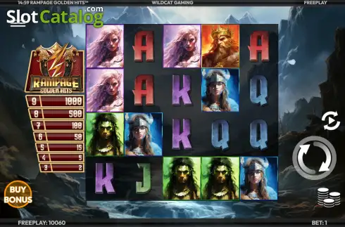 Οθόνη2. Rampage Golden Hits Κουλοχέρης