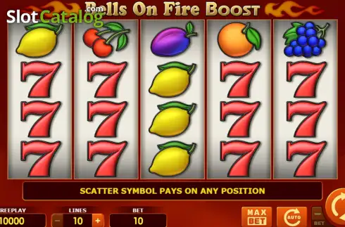 Οθόνη2. Bells on Fire Boost Κουλοχέρης