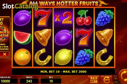 Οθόνη2. All Ways Hotter Fruits Κουλοχέρης