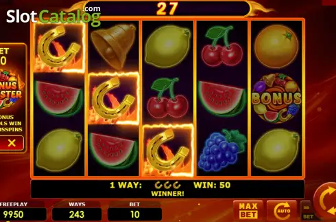 Οθόνη3. All Ways Hotter Fruits Κουλοχέρης