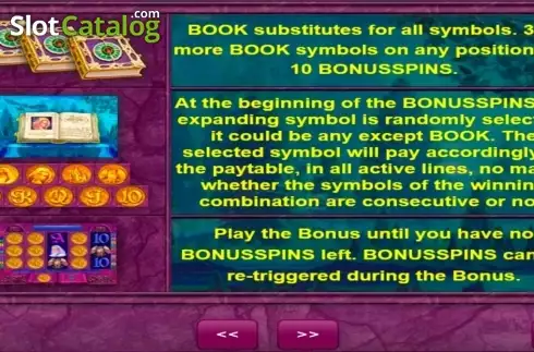 Οθόνη5. Book of Fortune Κουλοχέρης