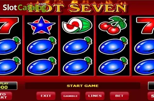 Οθόνη4. Hot Seven Κουλοχέρης