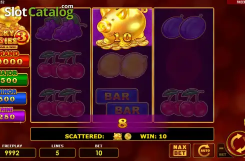 Οθόνη3. Lucky Piggies 3 Κουλοχέρης