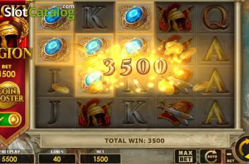 Οθόνη3. Lucky Legion Κουλοχέρης