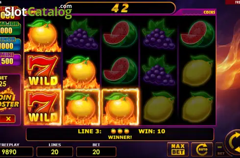 Οθόνη3. Blazing Coins 20 Hold & Win Κουλοχέρης 