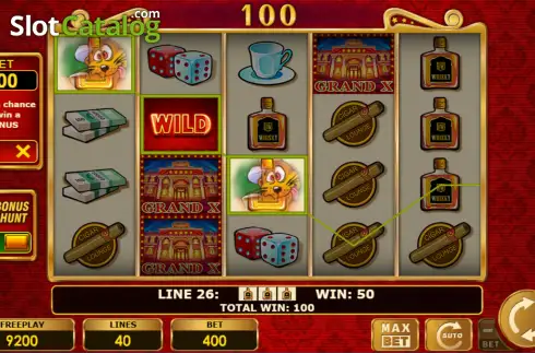 Οθόνη3. Billyonaire Bonus Hunt Κουλοχέρης