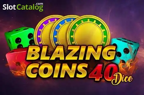 Blazing Coins 40 Dice Λογότυπο Blazing Coins 40 Dice Λογότυπο