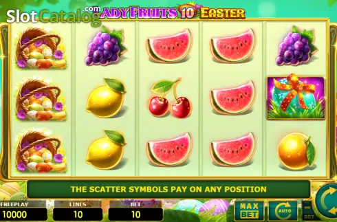 Οθόνη2. Lady Fruits 10 Easter Κουλοχέρης