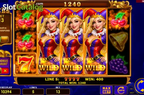 Οθόνη3. Fortune Joker 5 Κουλοχέρης