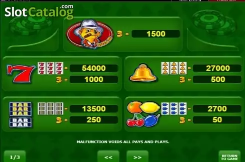Οθόνη2. Billys Game Κουλοχέρης