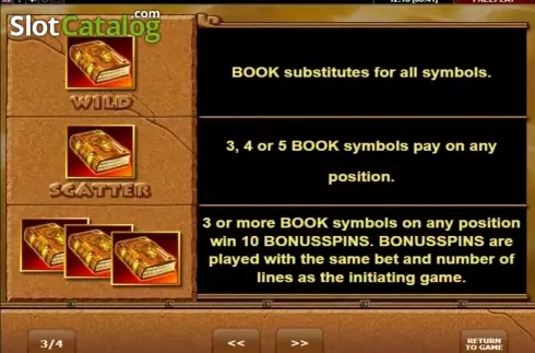 Οθόνη3. Book Of Aztec Κουλοχέρης