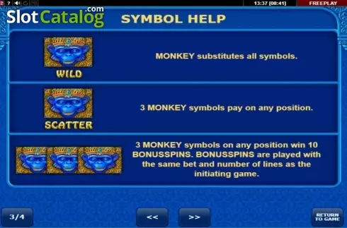 Οθόνη4. Diamond Monkey Κουλοχέρης