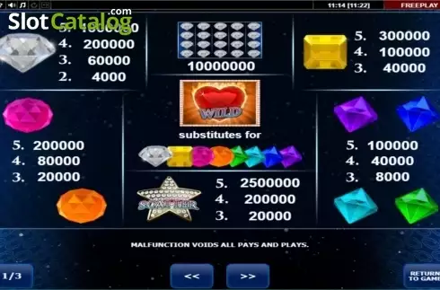 Οθόνη2. Diamonds On Fire Κουλοχέρης