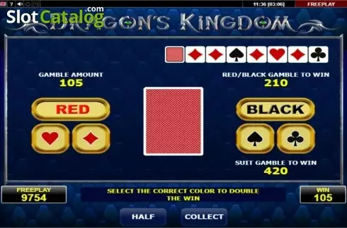 Οθόνη9. Dragon's Kingdom Κουλοχέρης