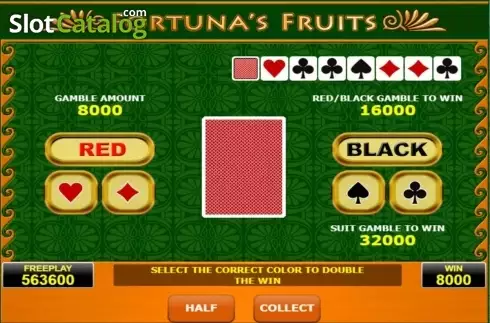 Οθόνη8. Fortunas Fruits Κουλοχέρης