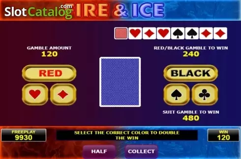 Οθόνη9. Fire And Ice (Amatic Industries) Κουλοχέρης