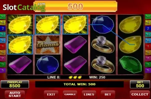 Οθόνη6. Hot Diamonds Κουλοχέρης 