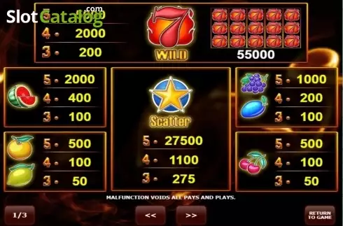Οθόνη2. Hot Twenty Κουλοχέρης